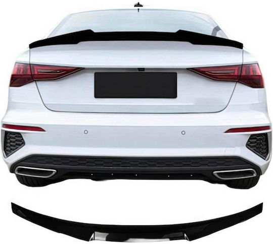 Аероотъмка Багажник Audi A3 8y 2021+ Sedan M4 Look Черен Лъскав ABS Пластмаса