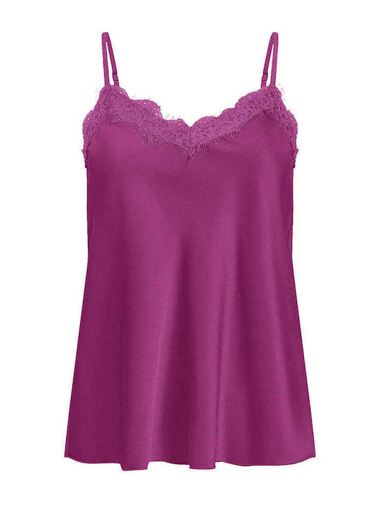 Celestino Lingerie Λεπτομέρειες Δαντέλας Μωβ