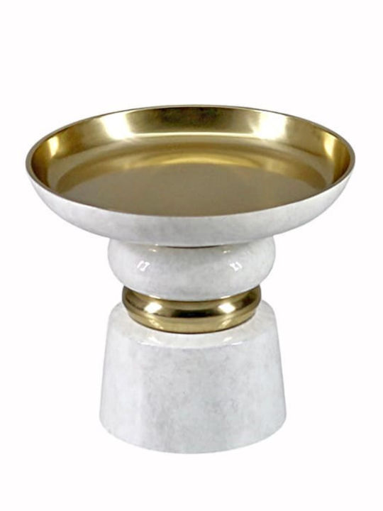 Art et Lumiere Decorative Platter Metallic Gold