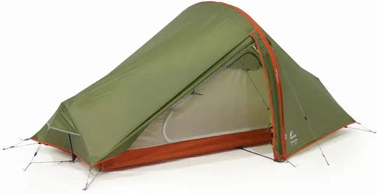Vango F10 Helium UL Air Cort Camping Tunel Verde pentru 1 Persoană