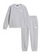 Simple Kids Sweatpants Set Grey