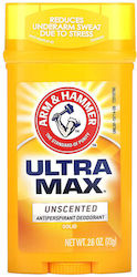 Arm & Hammer Ultramax Unscented Αποσμητικό Stick 73gr Arm & Hammer Ultramax Unscented Αποσμητικό Stick 73gr