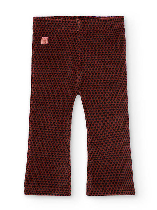 Kinderleggings Lang Rot