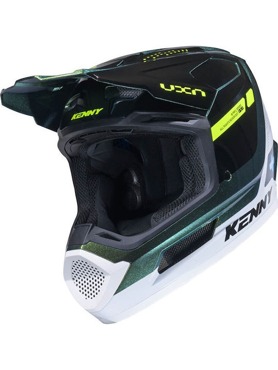 Kenny MX Performance Green Diamond Motorradhelm...