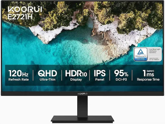 Koorui E2721H IPS HDR Monitor 27" QHD 2560x1440