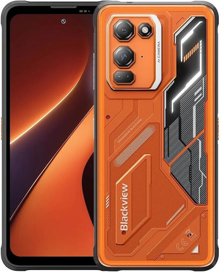 BlackView Fort 200 Dual SIM (6/256GB) Rugged Smartphone Blaze Orange