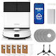 Tesla Robostar IQ900 Ultra Robot Vacuum Cleaner with Laser Mapping & 10000Pa Suction White