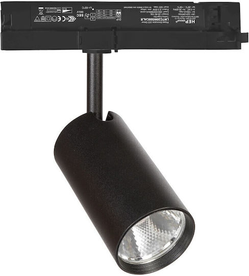VK Lighting LED Warmes Weiß Decken- und Wandleuchte in Schwarz Farbe