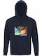 Bio-Baumwolle Unisex Kapuzenpulli Periodensystem Krieg der Sterne Elemente Fanart Marineblau