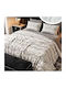 MayHome MayHome Coverlet Set Single Cotton Geometric 160x240cm