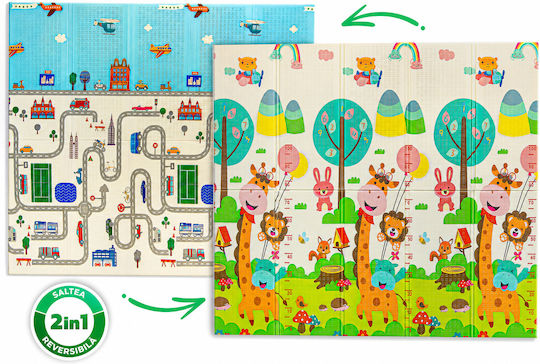 Ludiro Covor Pentru Copii Educativ Din Spumă Xpe Pliabil Drumul 200x180cm Grosime 10mm Ludiro Covor Pentru Copii Educativ Din Spumă Xpe Pliabil Drumul 200x180cm Grosime 10mm