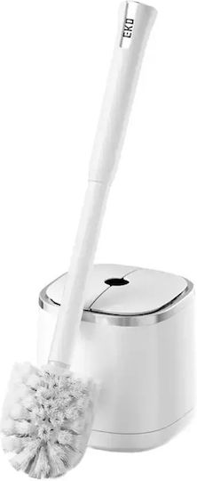 Eko Plastic Toilet Brush White