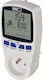 Emos Digital Wattmeter Energy Meter Outlet 230v 16a 5-3680w Emos P5805 White