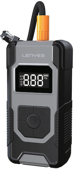 Lenyes LCI201 Τρόμπα Αυτοκινήτου 150PSI Επαναφορτιζόμενη 12V