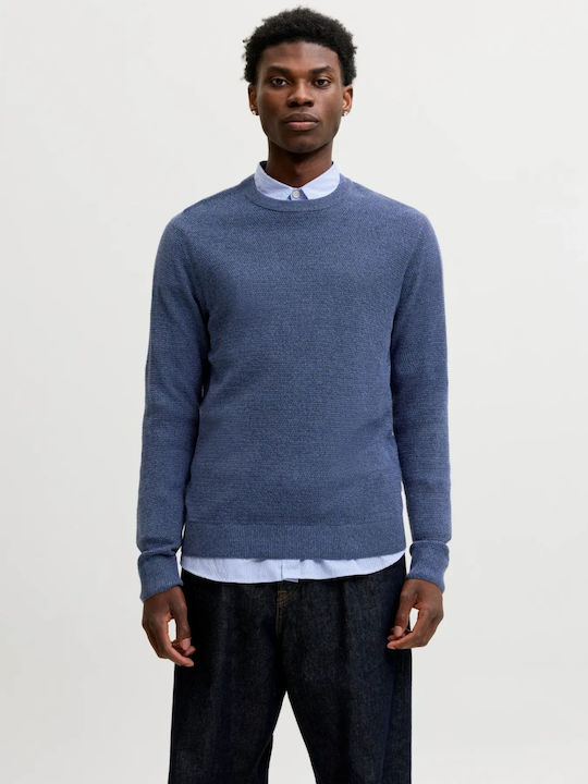 Jack & Jones Long Sleeve Blue Sweater