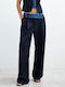 Women's Fabric Trousers Blue