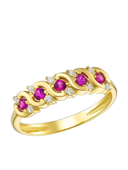 Ioannis Kosmima Women's Ring with Zircon from 9...