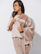 Hermosa Women's Shawl Beige