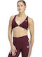 Damen Sport-BH Maroon
