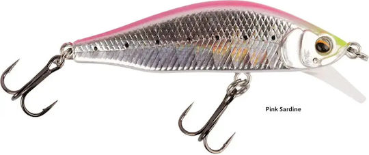 Mustad Изкуствена Примамка Малка Рибка (Minnow) 4.8см/4.8гр Розова Сардина