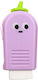 Littlies Radiergummi Knopf 80x35x17mm Lila