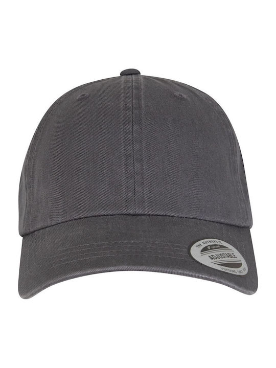 Cap Low Profile Garment Washed Grey One
