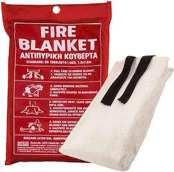 Fire Blanket 1,2x1,8m Case – Fireproof Fire-Resistant Blanket Certification En 1869 20191 Piece Fire Blanket 1,2x1,8m Case – Fireproof Fire-Resistant Blanket Certification En 1869 20191 Piece
