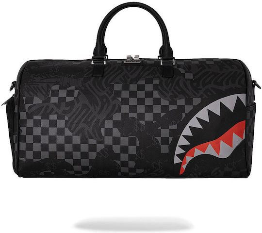 Sprayground Пътна чанта Red Shark Duffle Текстилна
