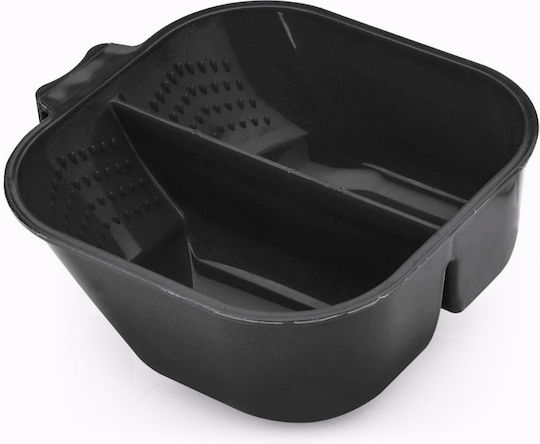 Salon Pro Zwei Farbabschnittsschale 700ml Schwarz
