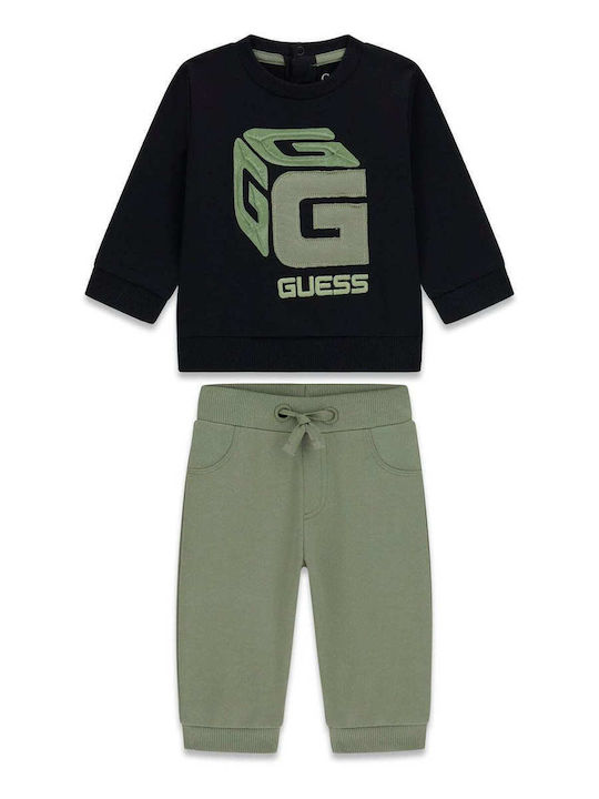Kids Sweatpants Set Black