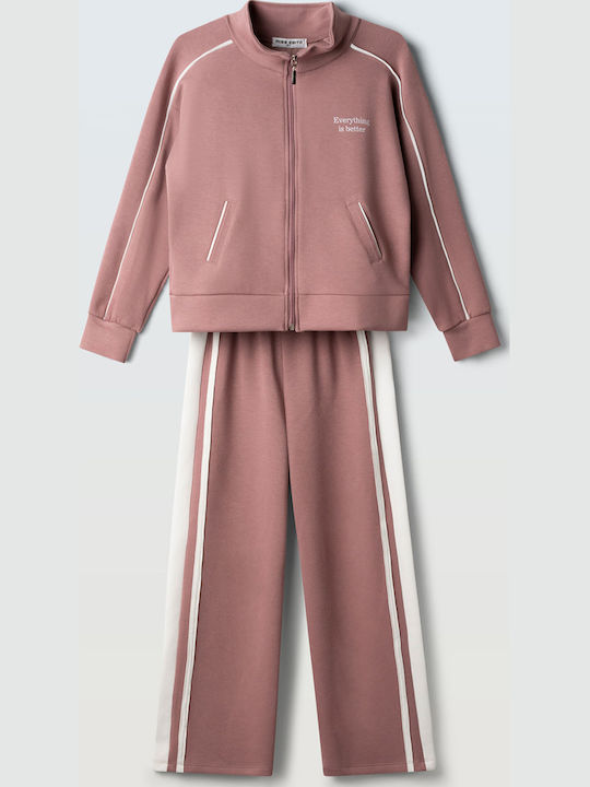 Evita Kinder Trainingsanzug Mit Rosa Jacke