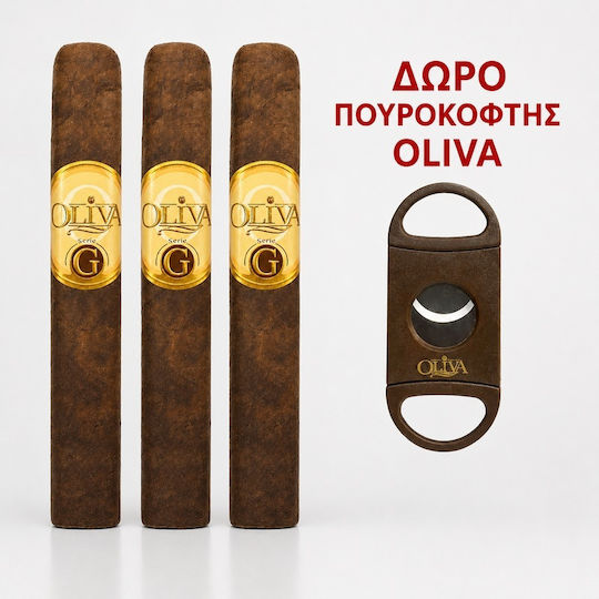 Oliva Serie G Nicaragua Double Robusto Cigars Cameroon 3pcs 127mm