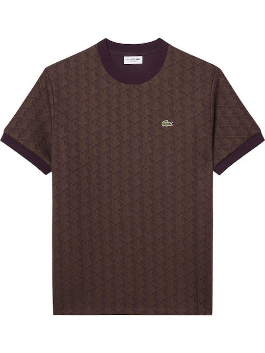 Lacoste T-shirt Кафяв