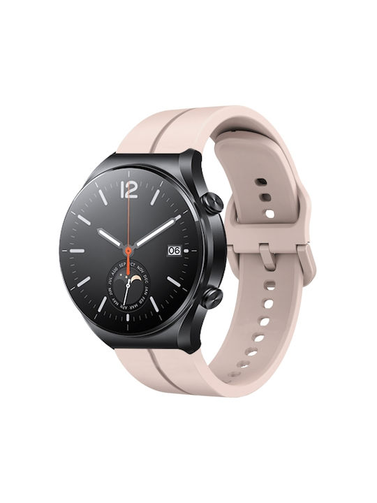 Xiaomi Mi Watch S1 22mm Silikon Tragbare Bänder Rosa