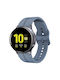 Samsung Galaxy Watch Active 2 40mm 20mm Loop Silicone Watch Band Navy Blue