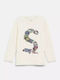 Kids Long-sleeved Blouse Beige