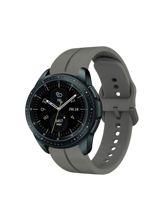 Samsung Galaxy Watch 42mm 20mm Loop Silicone Watch Band Dark Grey