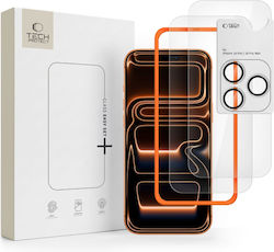 Защитно Стъкло За Екран И Камера Iphone 18 Pro Max Tech-Protect Easy Set+ 3-Pack Clear Защитно Стъкло За Екран И Камера Iphone 18 Pro Max Tech-Protect Easy Set+ 3-Pack Clear