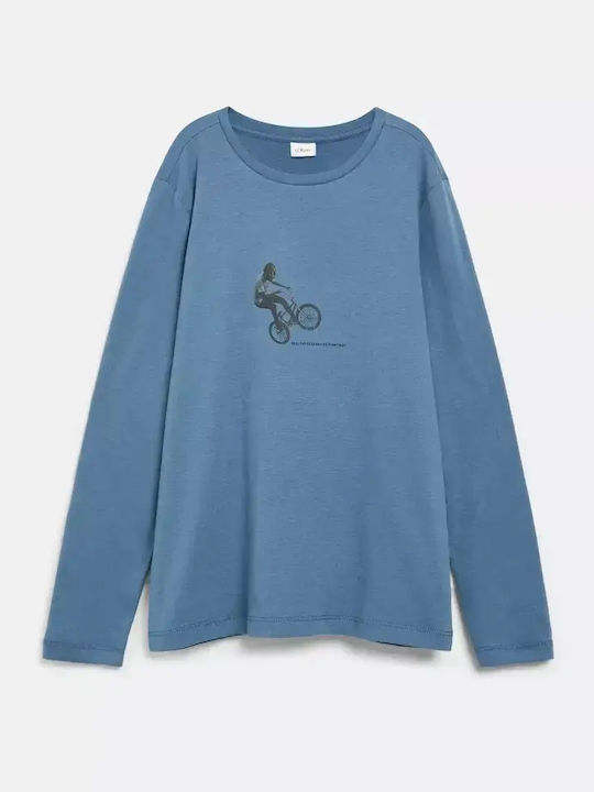 s.Oliver Kids Long-sleeved Blue Top Raph
