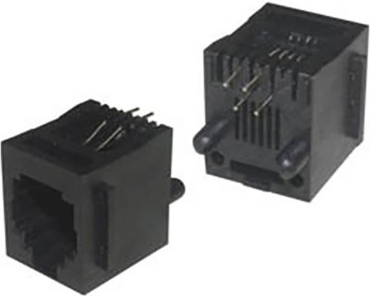 Conector Telefonic Femelă Pcb 6p4c Vertical 623p4 Yh-52-03-5222 Comp-czt Set 10