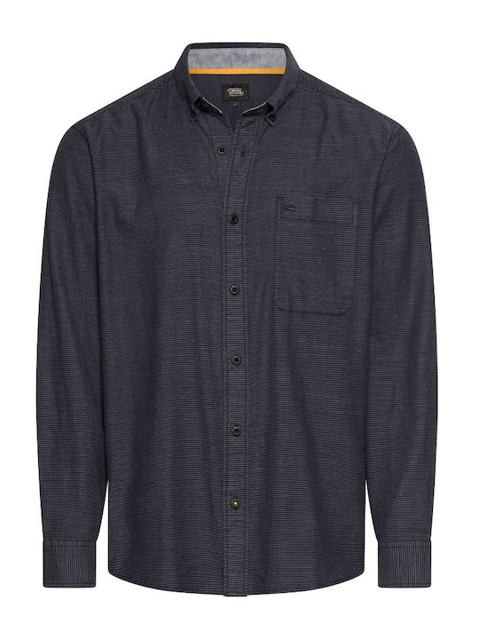 Camel Active Long Sleeve Shirt Dark Blue