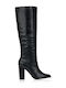 Women's Boots with High Heel Black