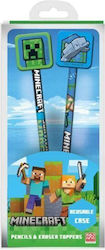 Pyramid Μολύβια Γόμα Σετ 2 Τεμ Minecraft Sr74679 Pyramid Μολύβια Γόμα Σετ 2 Τεμ Minecraft Sr74679