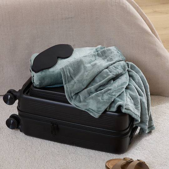 Travel Blanket Pillow 30x9x22 F-v Mellia 213608 Green