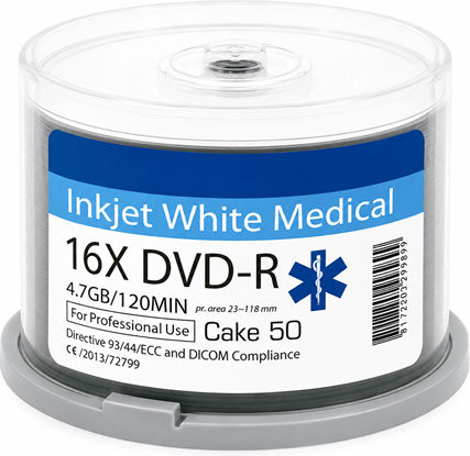 Traxdata Εγγράψιμα DVD-R 16x 4.7GB Cake Box 50τμχ