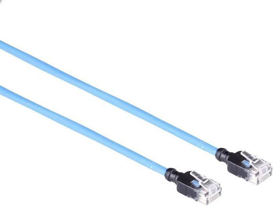3M U/UTP Cat.6a (Gigabit) Καλώδιο Δικτύου Ethernet 3m Μπλε