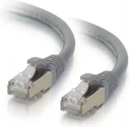 3M S/FTP Cat.6a (Gigabit) Мрежов Кабел Ethernet 3м Сив