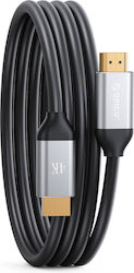 Orico HDMI 2.0 HDMI мъжки - HDMI мъжки 8м Черен