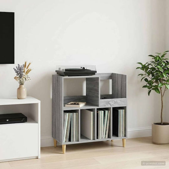 vidaXL Hi-Fi Möbel Grau 39.5x82x82.5cm