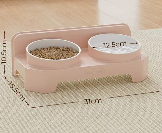 Pet's Choice Plastic Food & Water Bowl for Dog & Cat 450ml